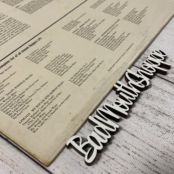 JIMMIE RODGERS Vintage Vinyl Record Folk Album - Picture 8 of 14